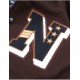 Negro League Baseball Brown Varsity Jacket Negro League Baseball Brown Varsity Jacket