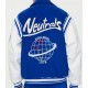 Neutrals Country Club Blue Varsity Jacket Neutrals Country Club Blue Varsity Jacket