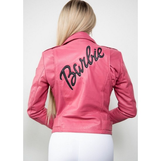 New Barbie Pink Leather Jacket New Barbie Pink Leather Jacket