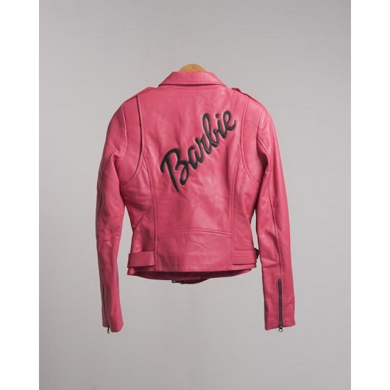New Barbie Pink Leather Jacket New Barbie Pink Leather Jacket