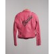 New Barbie Pink Leather Jacket New Barbie Pink Leather Jacket