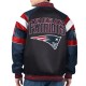 New England Patriots G-III Faux Varsity Leather Jacket