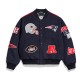 New England Patriots Pennant Navy Varsity Wool Jacket