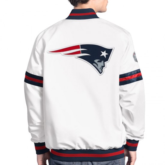 New England Patriots Scout Varsity Satin Jacket