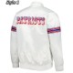 New England Patriots The Power Forward Satin White Jacket