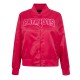 New England Patriots Triple Pink Satin Jacket