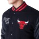 New Era NBA Chicago Bulls Patch Varsity Jacket New Era NBA Chicago Bulls Patch Varsity Jacket
