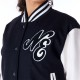 New Era Womens Black Varsity Jacket New Era Womens Black Varsity Jacket