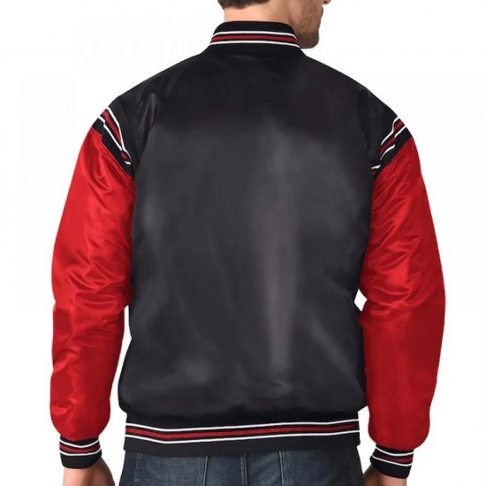 New Jersey Devils 2024 Global Series Varsity Satin Jacket