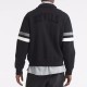 New Jersey Devils Black Striped Fleece Jacket