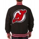 New Jersey Devils Bomber Black Wool Jacket New Jersey Devils Bomber Black Wool Jacket