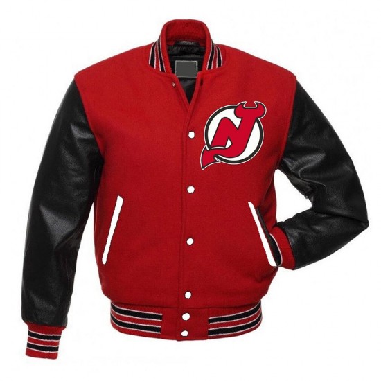 New Jersey Devils Varsity Jacket