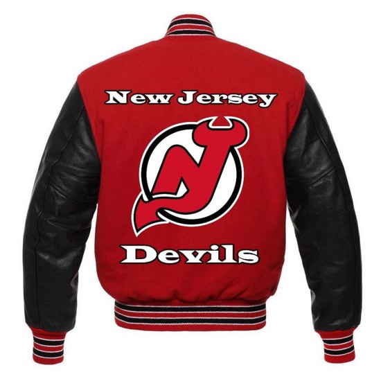 New Jersey Devils Varsity Jacket