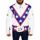 New Men's Evel Knievel White Biker Stunt Leather Jacket New Men's Evel Knievel White Biker Stunt Leather Jacket