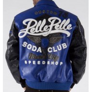 New Men's Pelle Pelle 1978 Blue Jacket