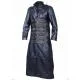 New Men's Steampunk Gothic Matrix Trench Removable Hood Black Coat New Men's Steampunk Gothic Matrix Trench Removable Hood Black Coat