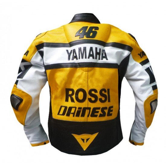New Men's Yamaha Motorcycle Cow Hide Leather Jacket New Men's Yamaha Motorcycle Cow Hide Leather Jacket