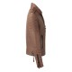 New Mens Kay Michaels Quilted Creased Antique Brown Jacket New Mens Kay Michaels Quilted Creased Antique Brown Jacket