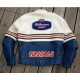 New Mens Racing Rothmans Cowhide Motorcycle Leather Jacket New Mens Racing Rothmans Cowhide Motorcycle Leather Jacket