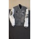 New Mens SugarHill Letterman Varsity Gray Jacket New Mens SugarHill Letterman Varsity Gray Jacket