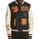 New Mens of-White Varsity Jacket