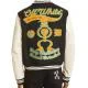 New Mens of-White Varsity Jacket