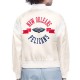 New Orleans Pelicans Printed Logo Varsity Satin Jacket