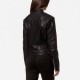 New Women's Aster Black Leather Biker Jacket New Women's Aster Black Leather Biker Jacket