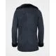New Womens Black Sherling Fur Coat