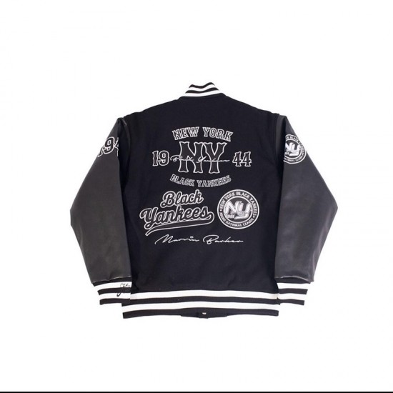 New York Black Yankees Negro League Varsity Jacket New York Black Yankees Negro League Varsity Jacket