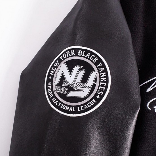 New York Black Yankees Negro League Varsity Jacket New York Black Yankees Negro League Varsity Jacket
