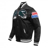 New York Jets Mashup Classic Rib Satin Jacket