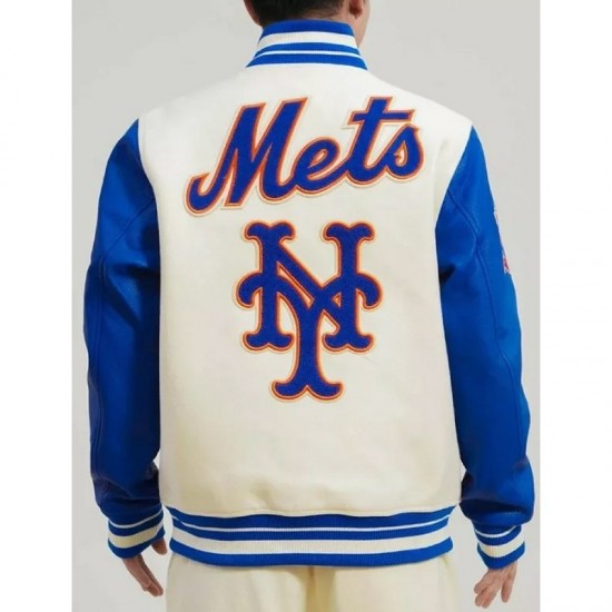 New York Mets Kate Upton Varsity Jacket New York Mets Kate Upton Varsity Jacket