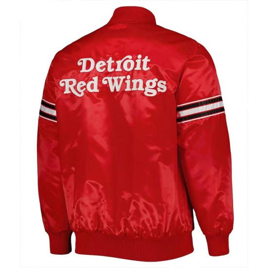 Nicklas Lidstrom Detroit Red Wings Varsity Jacket Nicklas Lidstrom Detroit Red Wings Varsity Jacket