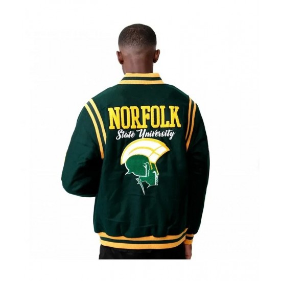 Norfolk State University Unisex Varsity Jacket Norfolk State University Unisex Varsity Jacket