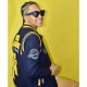 North Carolina A T University Unisex Navy Blue Varsity Jacket North Carolina A T University Unisex Navy Blue Varsity Jacket