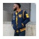 North Carolina A T University Unisex Navy Blue Varsity Jacket North Carolina A T University Unisex Navy Blue Varsity Jacket