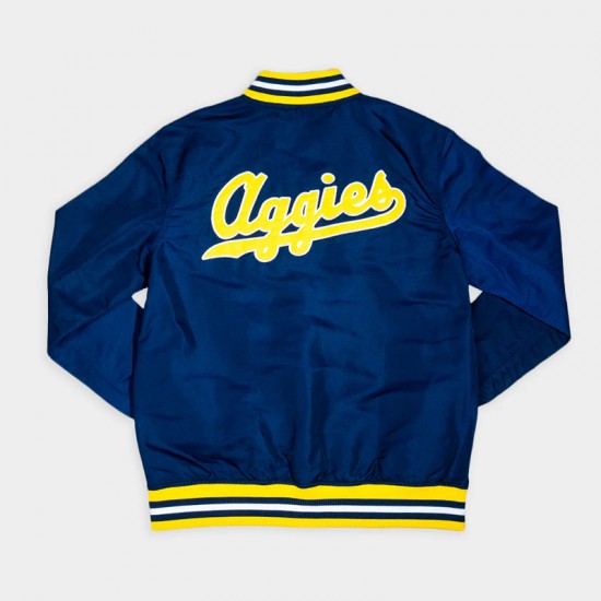 North Carolina A&T Aggies Retro Script Bomber Jacket North Carolina A&T Aggies Retro Script Bomber Jacket
