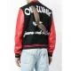 Off-White Eagle 23 Red and Black Varsity Jacket Off-White Eagle 23 Red and Black Varsity Jacket