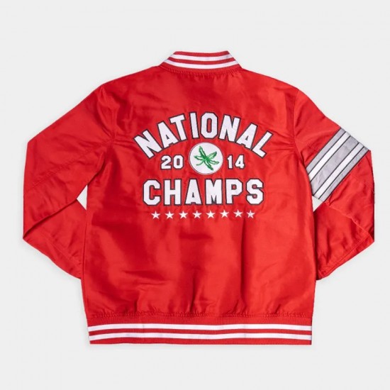 Ohio State Football 2014 National Champions Bomber Jacket