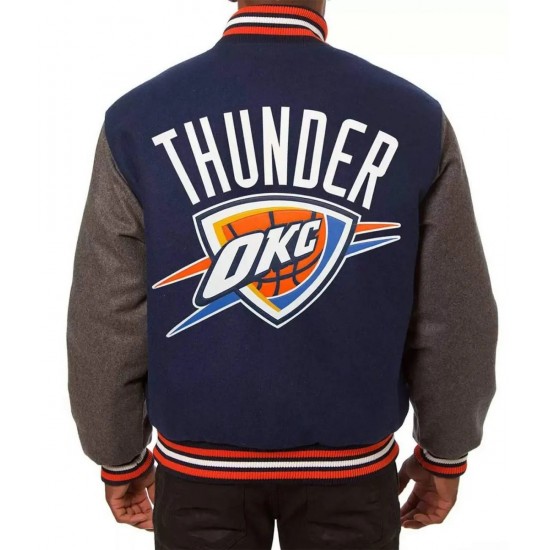 Oklahoma City Thunder Two Tone Jacket Oklahoma City Thunder Two Tone Jacket