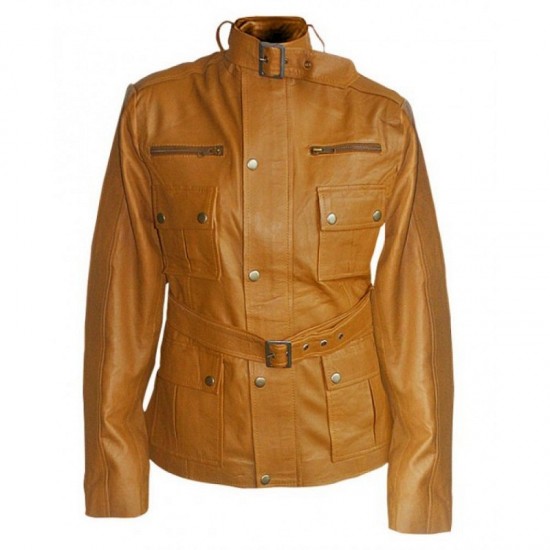 Once Upon A Time Brown Emma Swan Leather Jacket Once Upon A Time Brown Emma Swan Leather Jacket