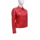 Once Upon A Time Emma Swan Red Leather Jacket Once Upon A Time Emma Swan Red Leather Jacket