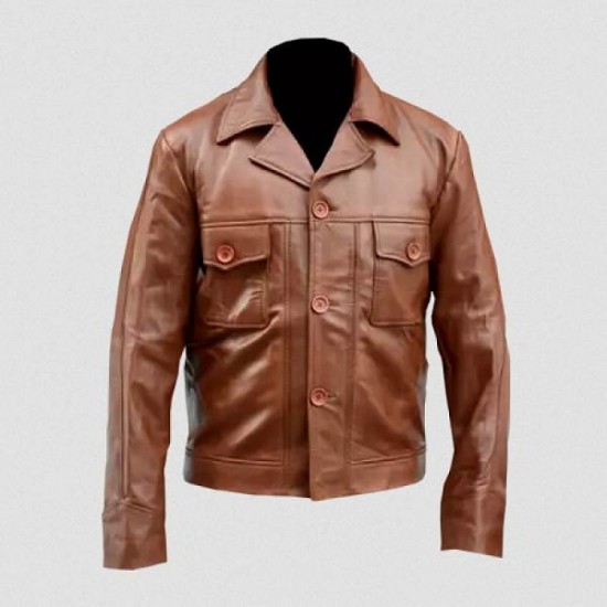 Once Upon A Time In Hollywood Genuine Leather Jacket Once Upon A Time In Hollywood Genuine Leather Jacket
