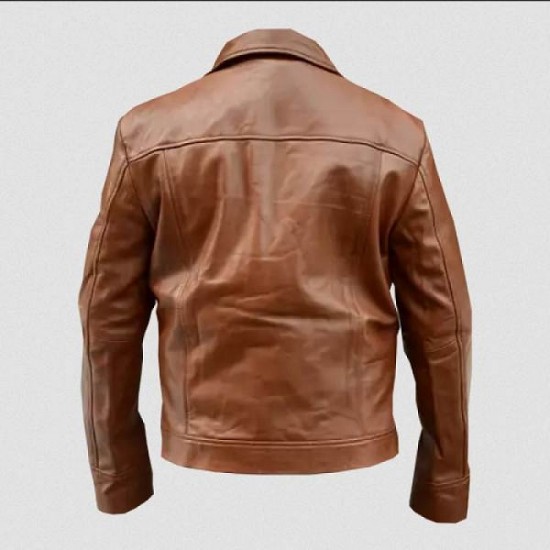 Once Upon A Time In Hollywood Genuine Leather Jacket Once Upon A Time In Hollywood Genuine Leather Jacket