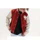 One Piece Red Varsity Jacket One Piece Red Varsity Jacket