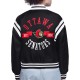 Ottawa Senators Printed Logo Varsity Satin Jacket