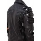 PUBG Playerunknown's Battlegrounds Black Leather Trench Coat PUBG Playerunknown's Battlegrounds Black Leather Trench Coat