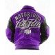 Pelle Pelle Notorious Purple Varsity Jacket
