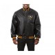 Penguins Logo Leather Jacket Penguins Logo Leather Jacket